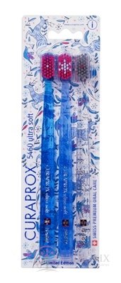 CURAPROX CS 5460 ultrasoft Trblietavá edícia zubná kefka (2+1) 1x3 ks