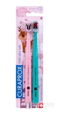 CURAPROX CS 5460 ultrasoft Zimná Edícia zubná kefka (dvojbalenie), 1x2 ks