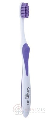 CURASEPT SOFT MEDICAL zubná kefka, fialová 1x1 ks