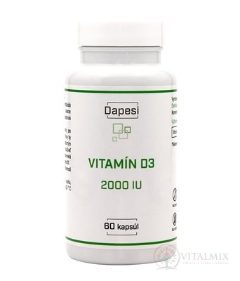 Dapesi VITAMÍN D3 2000 IU cps 1x60 ks