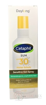 Daylong Cetaphil SUN Sensitive Gel-Spray SPF30 gél v spreji s ochranným faktorom 1x150 ml