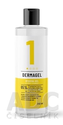DERMAGEL - Hygiena gel s vôňou levandule 1x240 ml