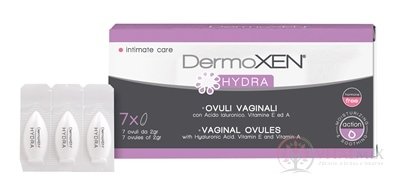 DermoXEN HYDRA vaginálne globule 1x7 ks
