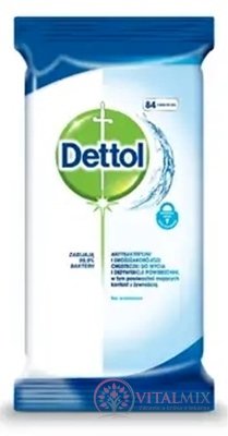 Dettol antibakteriálne obrúsky na povrchy 1x84 ks