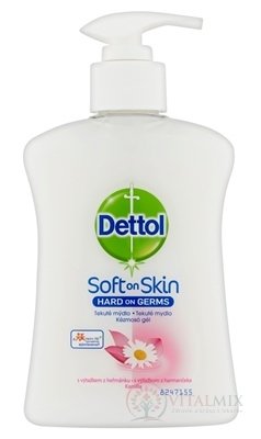 Dettol tekuté mydlo s výťažkom z harmančeka 1x250 ml
