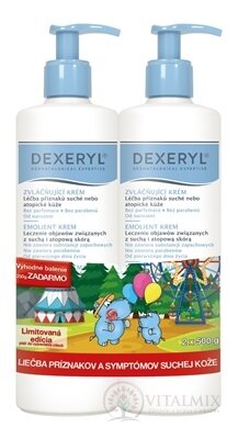 DEXERYL ZVLÁČŇUJÚCI KRÉM (DUO) (výhodné balenie) (Creme emoliente) 2x500 g