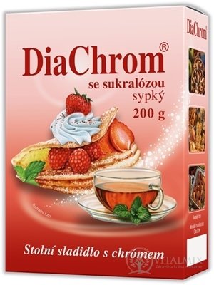 DiaChrom sypký so sukralózou prášok 1x200 g