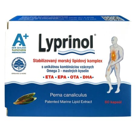 LYPRINOL  60cps   PRI ZÁPAĹOCH KĹBOV A DÝCH. CIEST