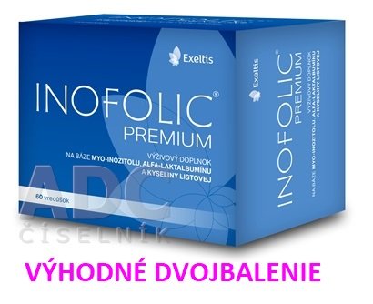 INOFOLIC PREMIUM 2x60 vrecúšok - VÝHODNÉ DVOJBALENIE na 2mes