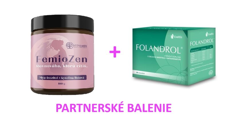 PARTNERSKÝ BALÍČEK VITALMIX FEMIOZEN 100g + Folandrol 30sáčkov