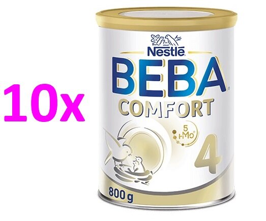 BEBA COMFORT 4, 5HMO, mlieko pre malé deti, 800 g, 10 ks