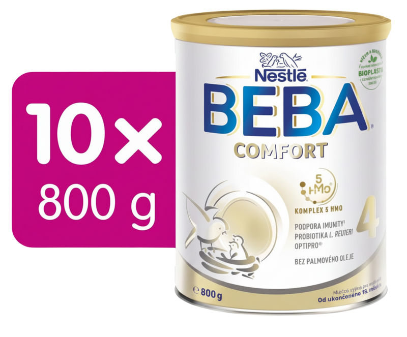 BEBA COMFORT 4 800G 10ks