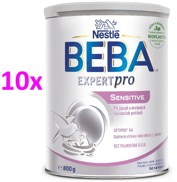BEBA EXPERTpro SENSITIVE od narodenia 800G 10ks