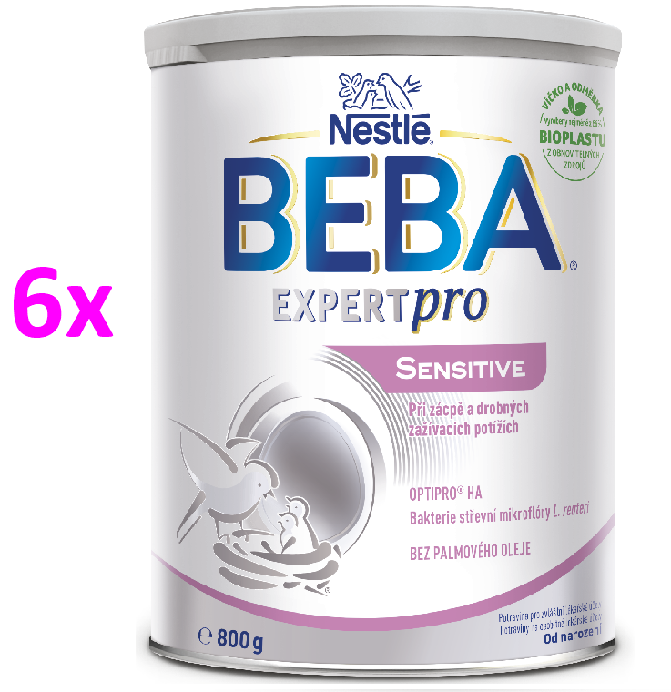 BEBA EXPERTpro SENSITIVE od narodenia 800G 6ks