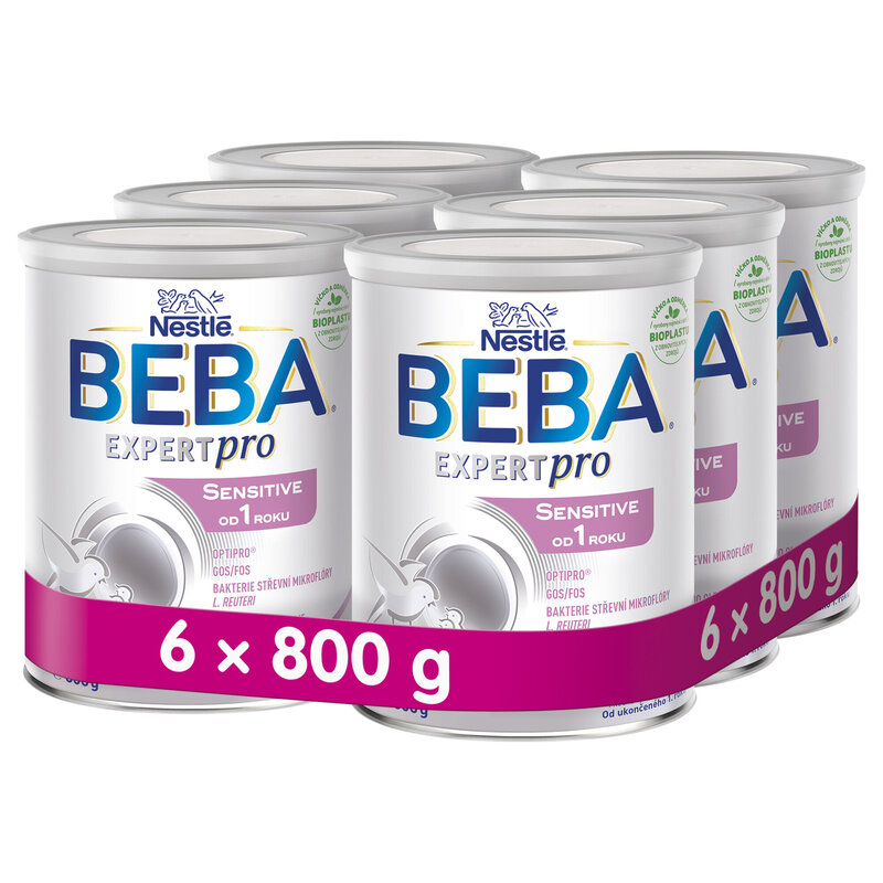 BEBA EXPERTpro SENSITIVE od 1 roku 6x800G 