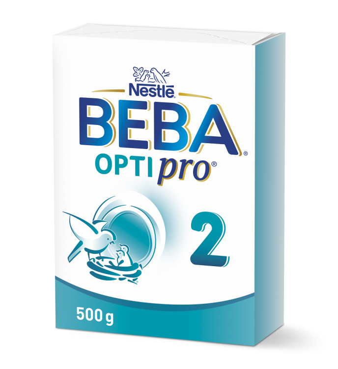 BEBA OPTIPRO® 2 následné dojčenské mlieko, 500 g