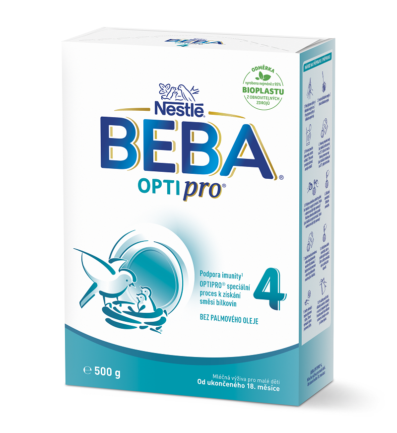 BEBA OPTIPRO® 4 mlieko pre batoľatá, 500 g
