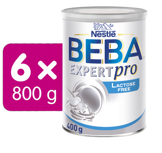 NESTLÉ BEBA EXPERTpro Lactose free 6x400G 