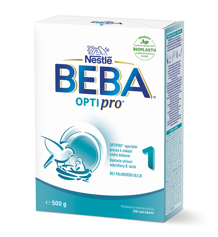 BEBA OPTIPRO® 1 počiatočné dojčenské mlieko, 500 g