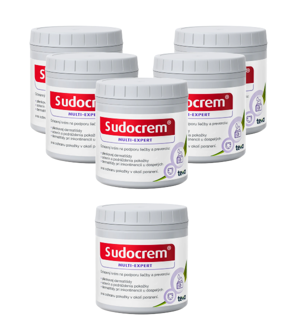 SUDOCREM KRÉM NA ZAPARENINY 400g 5+1 ZDARMA