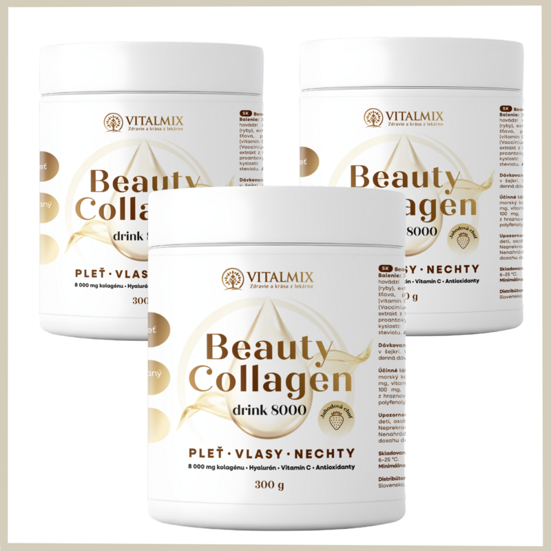 VITALMIX  BEAUTY COLLAGEN 8000 3x300g