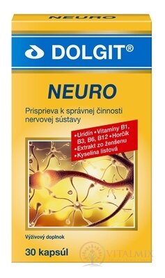 DOLGIT NEURO cps 1x30 ks