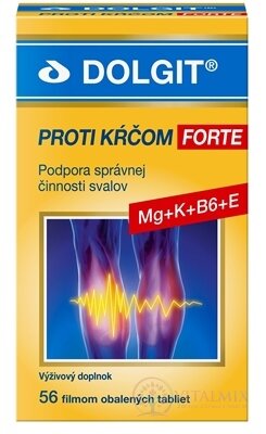 DOLGIT PROTI KŔČOM FORTE tbl 1x56 ks