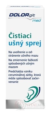 DOLORgit med Čistiaci ušný sprej 1x20 ml