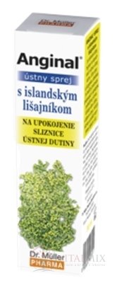 Dr. Müller ANGINAL Ústny sprej s islandským lišajníkom 1x30 ml