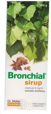 Dr. Müller BRONCHIAL sirup s extraktom brečtanu a vitamínom C, 1x300 g
