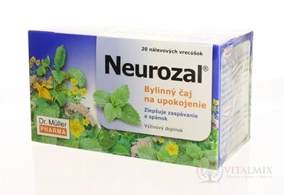 Dr. Müller NEUROZAL na upokojenie bylinný čaj 20x1,5 g (30 g)