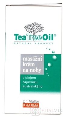 Dr. Müller Tea Tree Oil MASÁŽNY KRÉM NA NOHY 1x200 ml