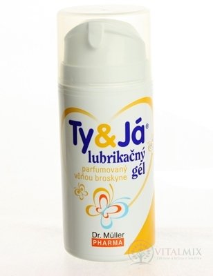Dr. Müller Ty&Já LUBRIKAČNÝ GÉL parfumovaný vôňou broskyne 1x100 ml