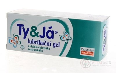 Dr. Müller Ty&Já LUBRIKAČNÝ GÉL s olejom čajovníka 1x50 ml