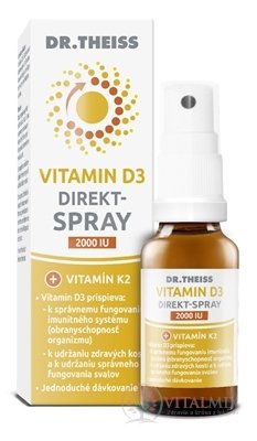 Dr.Theiss VITAMÍN D3 DIREKT - SPRAY 1x20 ml