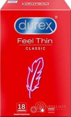 DUREX Feel Thin Classic kondóm 1x18 ks