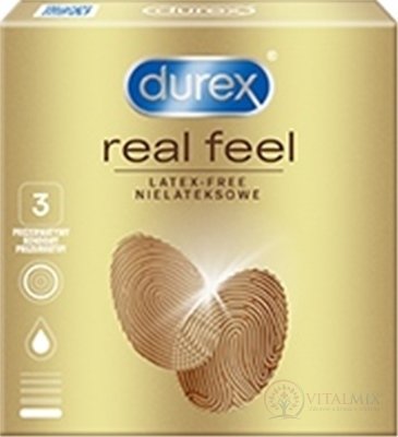 DUREX Real Feel nelatexový kondóm 1x3 ks