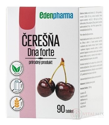 EDENPharma ČEREŠŇA Dna forte tbl 1x90 ks