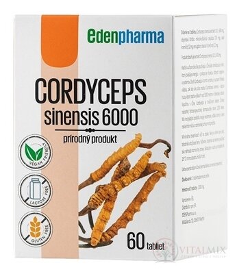 EDENPharma CORDYCEPS sinensis 6000 tbl 1x60 ks