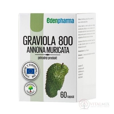 EDENPharma GRAVIOLA 800 cps 1x60 ks