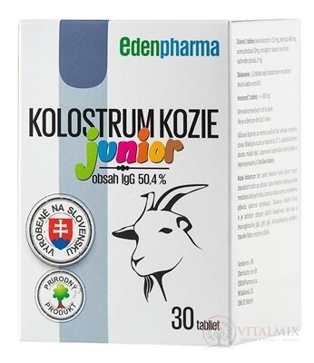 EDENPharma KOLOSTRUM KOZIE Junior tbl 1x30 ks