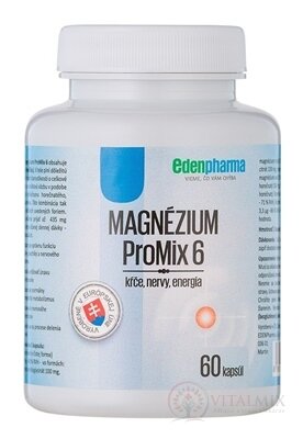 EDENPharma Magnézium ProMix 6 cps 1x60 ks