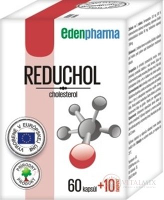 EDENPharma REDUCHOL cps 60+10 zadarmo (70 ks)