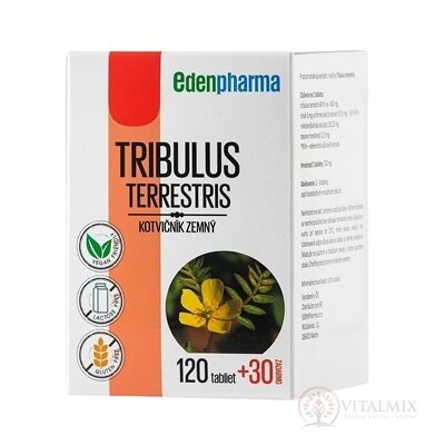 EDENPharma TRIBULUS tbl 120+30 zadarmo (150 ks)