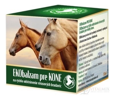 EKObalzam pre KONE na vírusové bradavice 1x50 ml