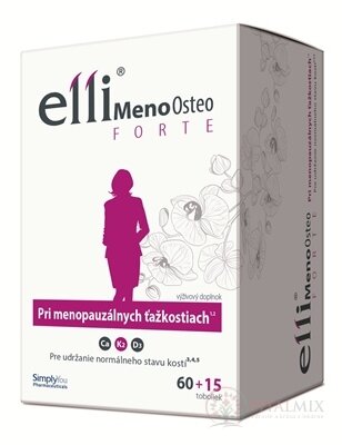Elli MenoOsteo FORTE cps 60+15 zadarmo (75 ks)