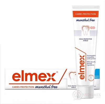 ELMEX BEZMENTOLOVÁ ZUBNÁ PASTA 1x75 ml