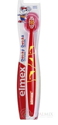 ELMEX DETSKÁ ZUBNÁ KEFKA 3-6 r. mäkká 1x1 ks