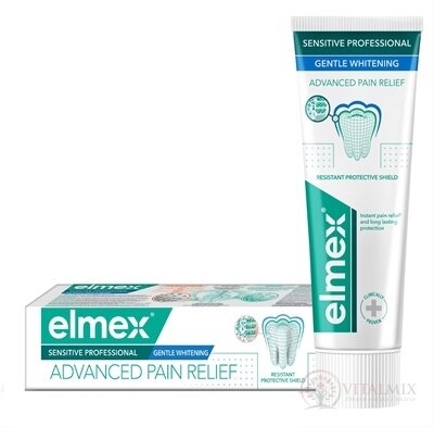 ELMEX SENSITIVE PROFESSIONAL GENTLE WHITENING zubná pasta 1x75 ml