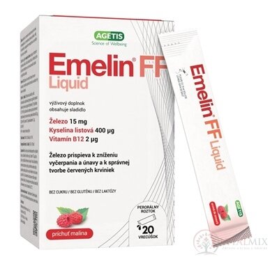 Emelin FF Liquid vrecúška (po 15 ml) 1x20 ks